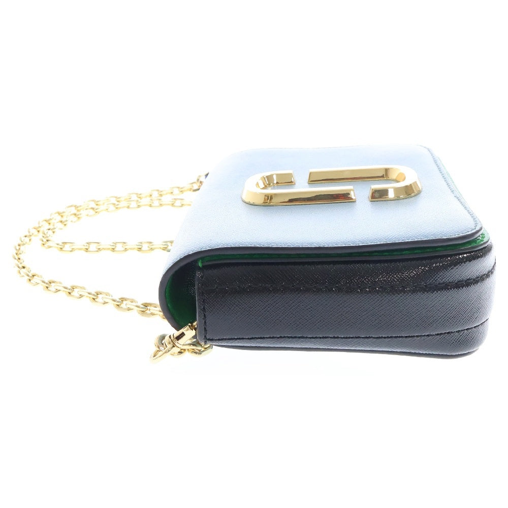 MARC JACOBS(マークジェイコブス) HIP SHOT ヒップショット 2WAY ショルダーバッグ ボディバッグ ブルー×グリーン レディース