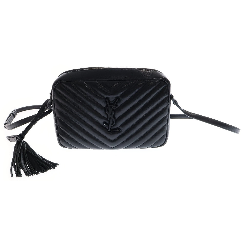 SAINT LAURENT PARIS(サンローランパリ) ルー カメラバッグ ショルダーバッグ ブラック レザー 574494