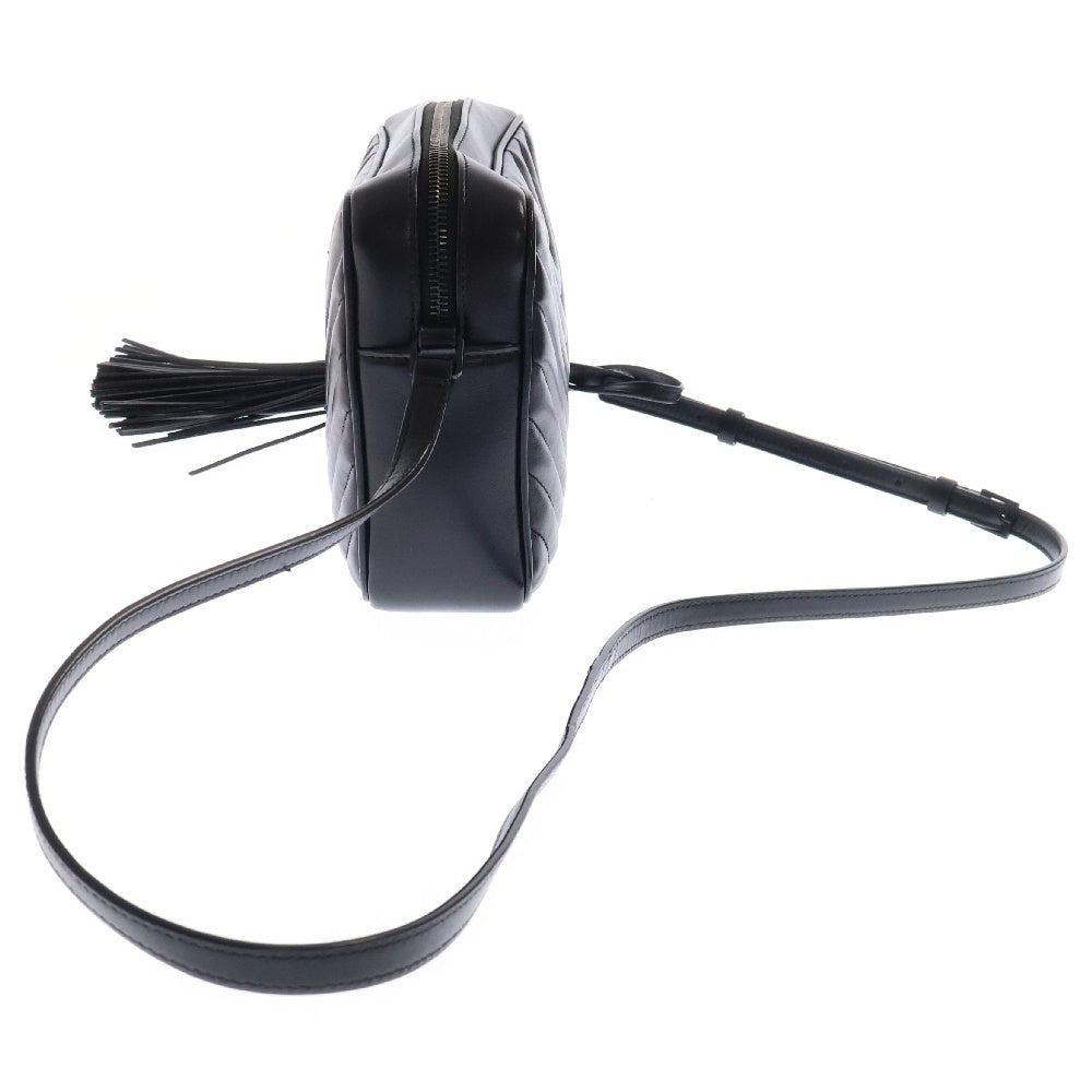 SAINT LAURENT PARIS(サンローランパリ) ルー カメラバッグ ショルダーバッグ ブラック レザー 574494