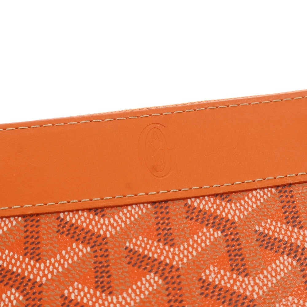 GOYARD(ゴヤール) マティニョンGM レザーラウンドジップウォレット オレンジ 長財布
