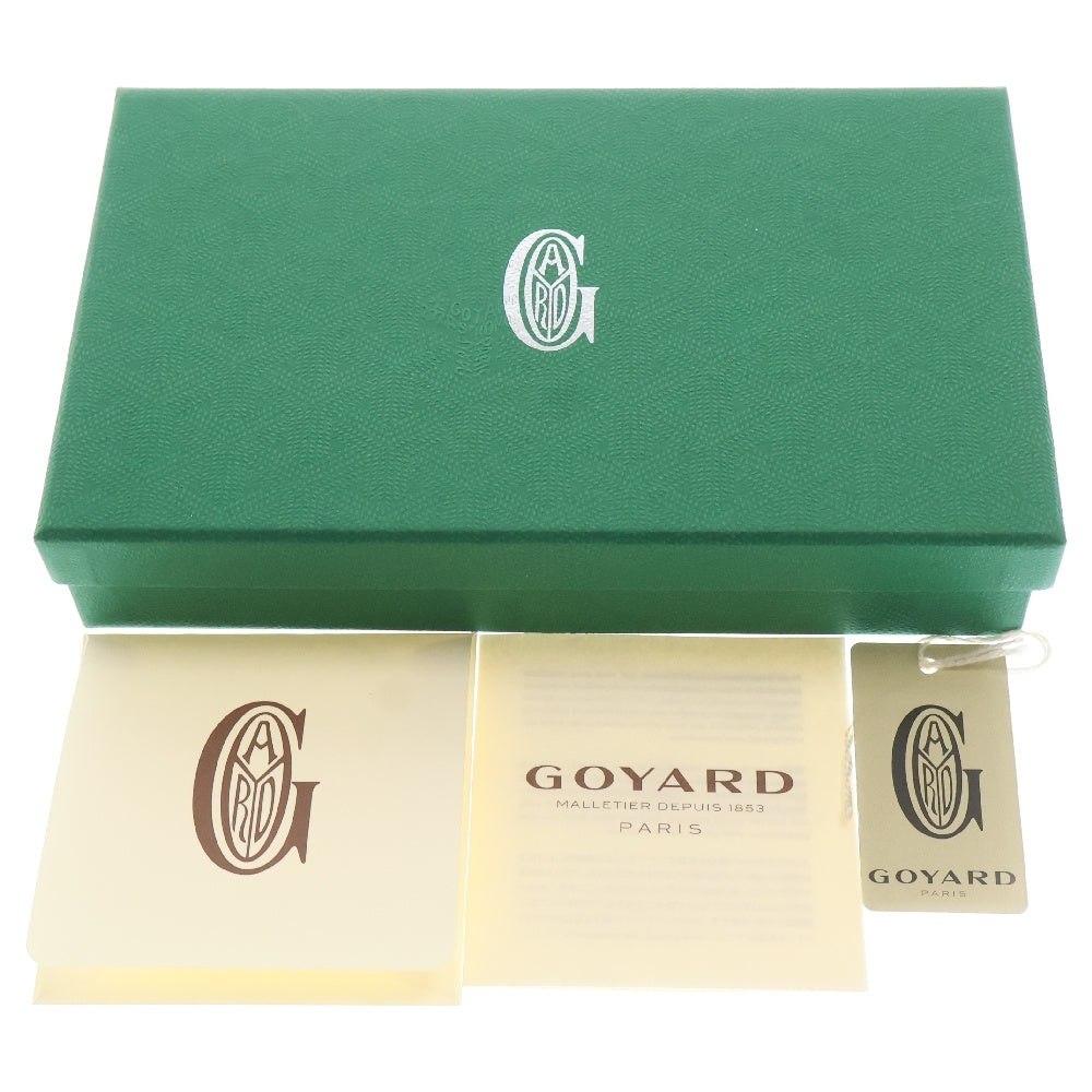 GOYARD(ゴヤール) マティニョンGM レザーラウンドジップウォレット オレンジ 長財布