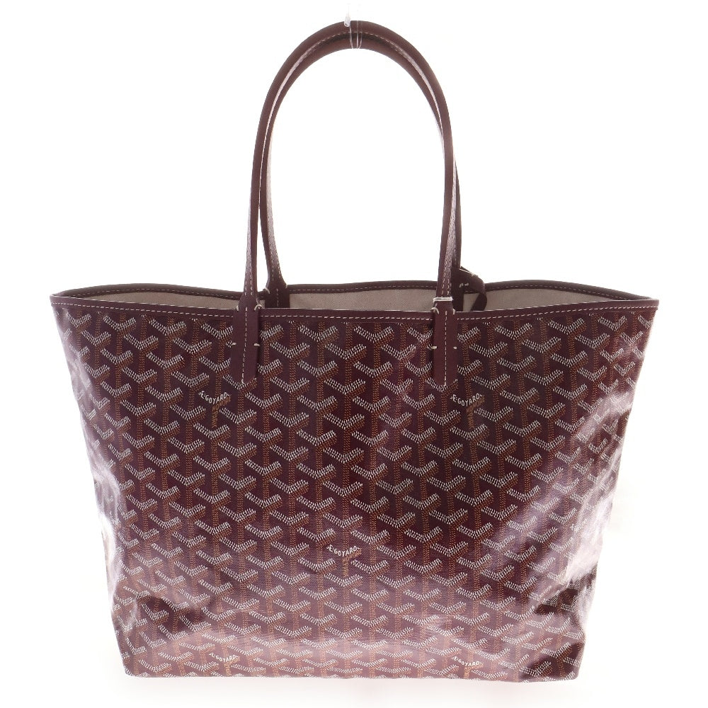 GOYARD(ゴヤール) サンルイPM ボルドー PVC×レザー トートバッグ