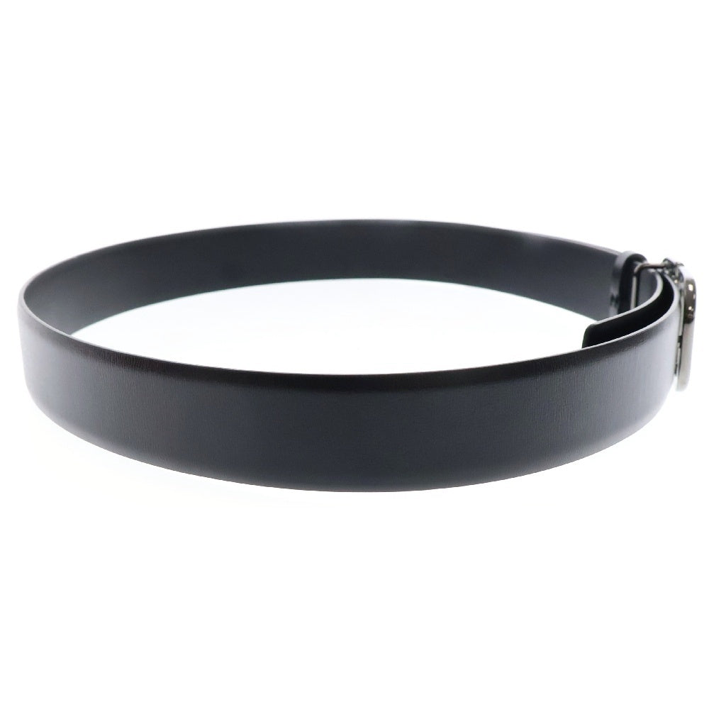 VALENTINO(ヴァレンチノ) Vロゴ レザーベルト ブラック