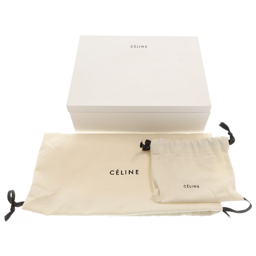 CELINE(セリーヌ) クラシックボックス ミディアム ショルダーバッグ ブラック レザー ゴールド金具