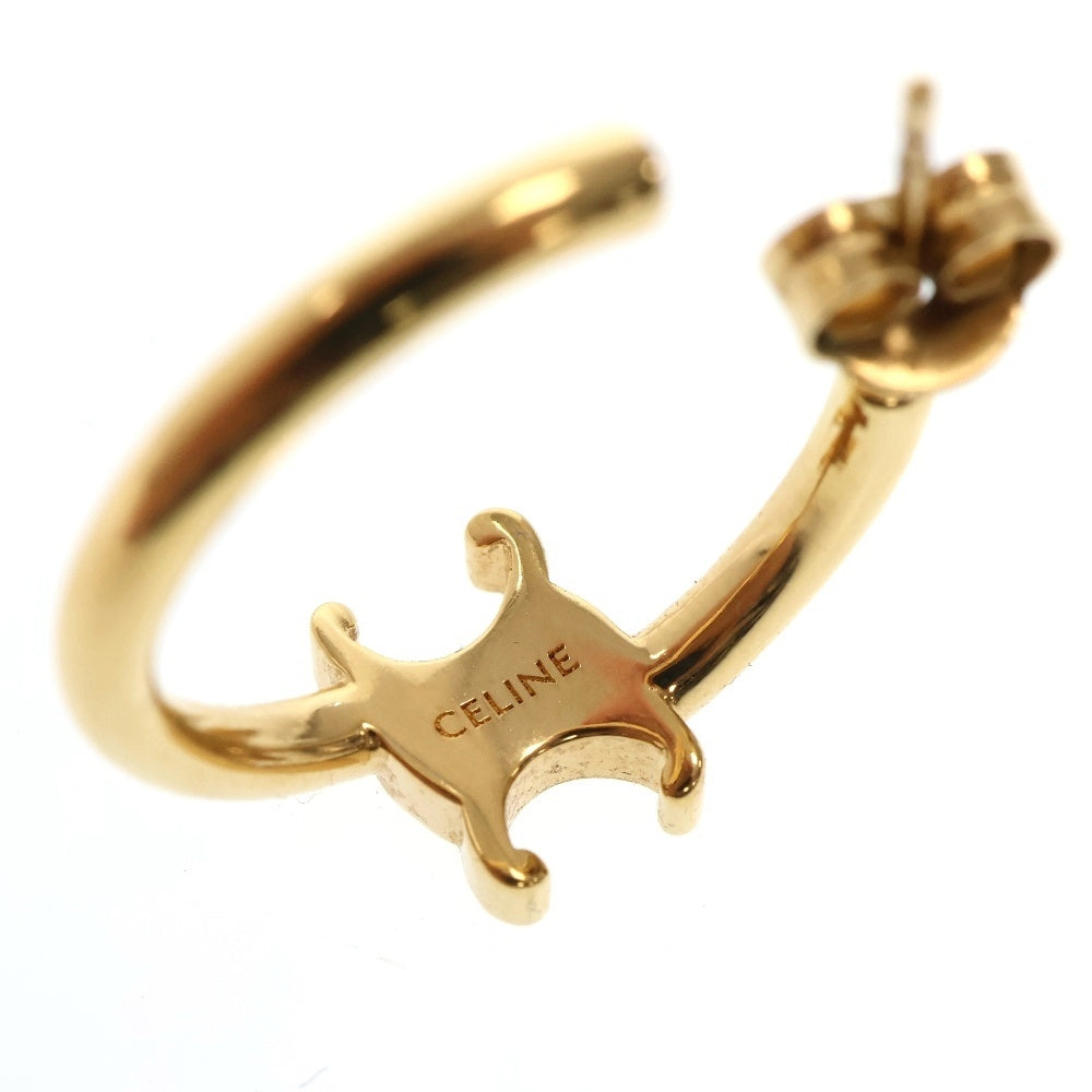 CELINE(セリーヌ) トリオンフ アシンメトリックフープ ピアス ゴールド GP アクセサリー