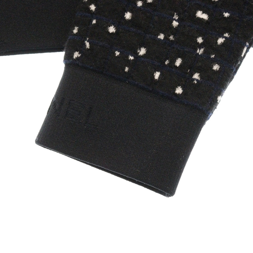 CHANEL(シャネル) バックロゴ ココマーク ウール ハーフジップ プルオーバー ニットセーター ブラック P65146K60951 レディース
