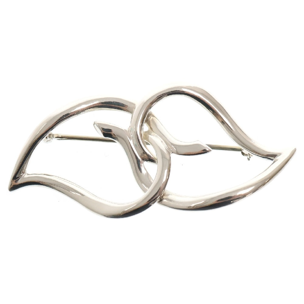 TIFFANY&Co(ティファニー) ダブルリーフ ブローチ シルバー SV925 アクセサリー