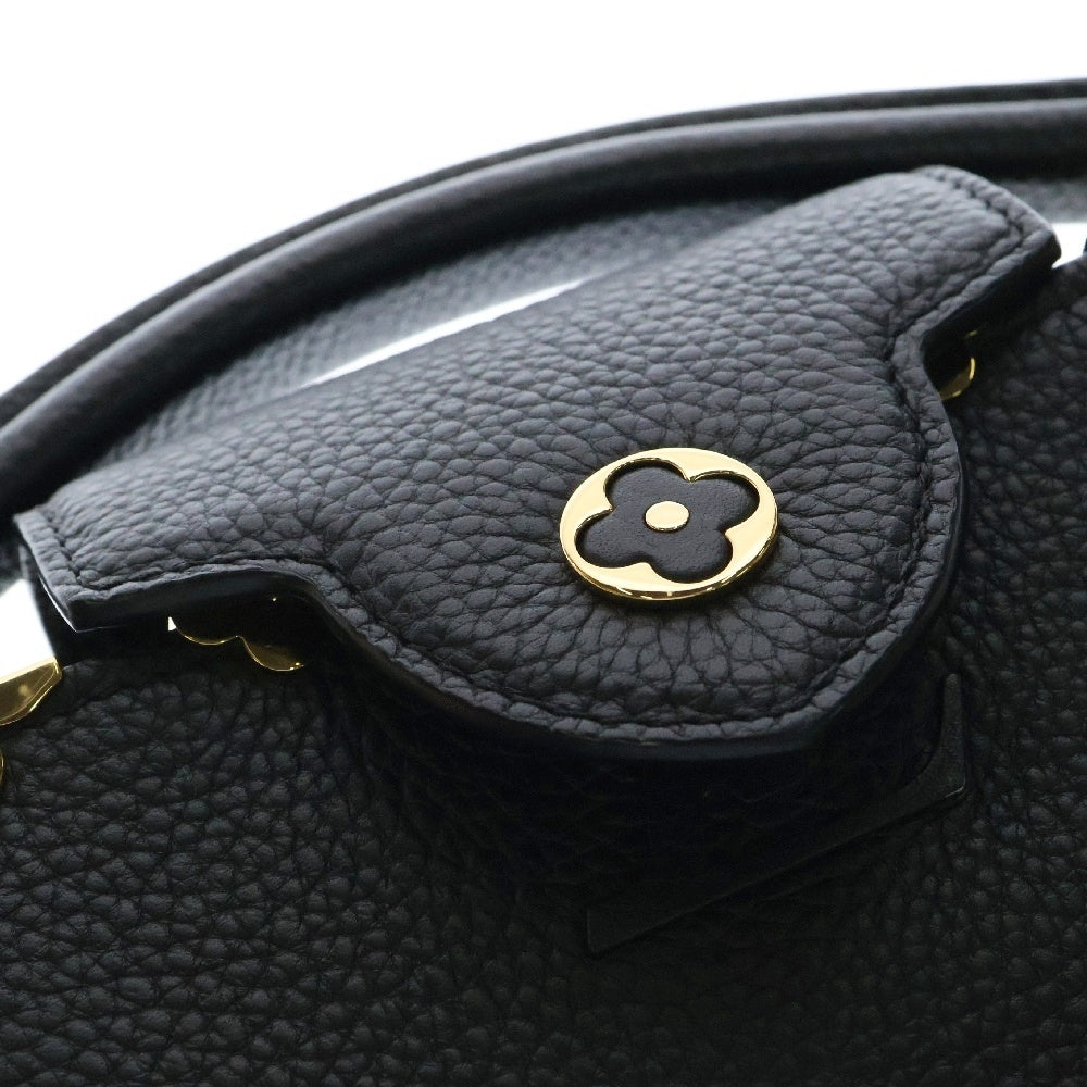 LOUIS VUITTON(ルイヴィトン) カプシーヌMINI トリヨンレザー 2WAYハンドバッグ ショルダーバッグ ブラック M56669