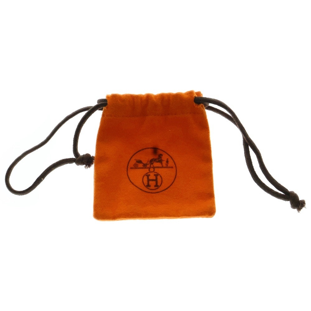 HERMES(エルメス) セリエ ロゴ イヤリング シルバー メタル アクセサリー