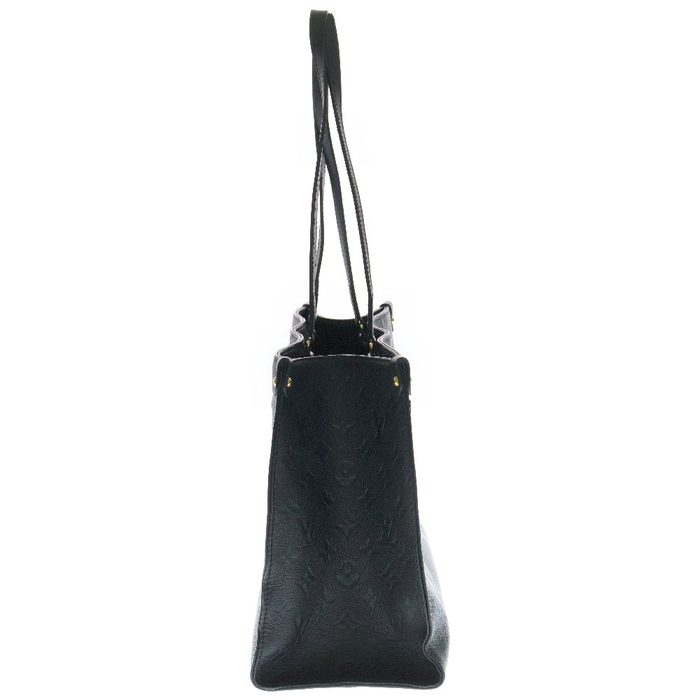 LOUIS VUITTON(ルイヴィトン) モノグラムアンプラント オンザゴーMM レザートートバッグ ハンドバッグ ブラック M45595