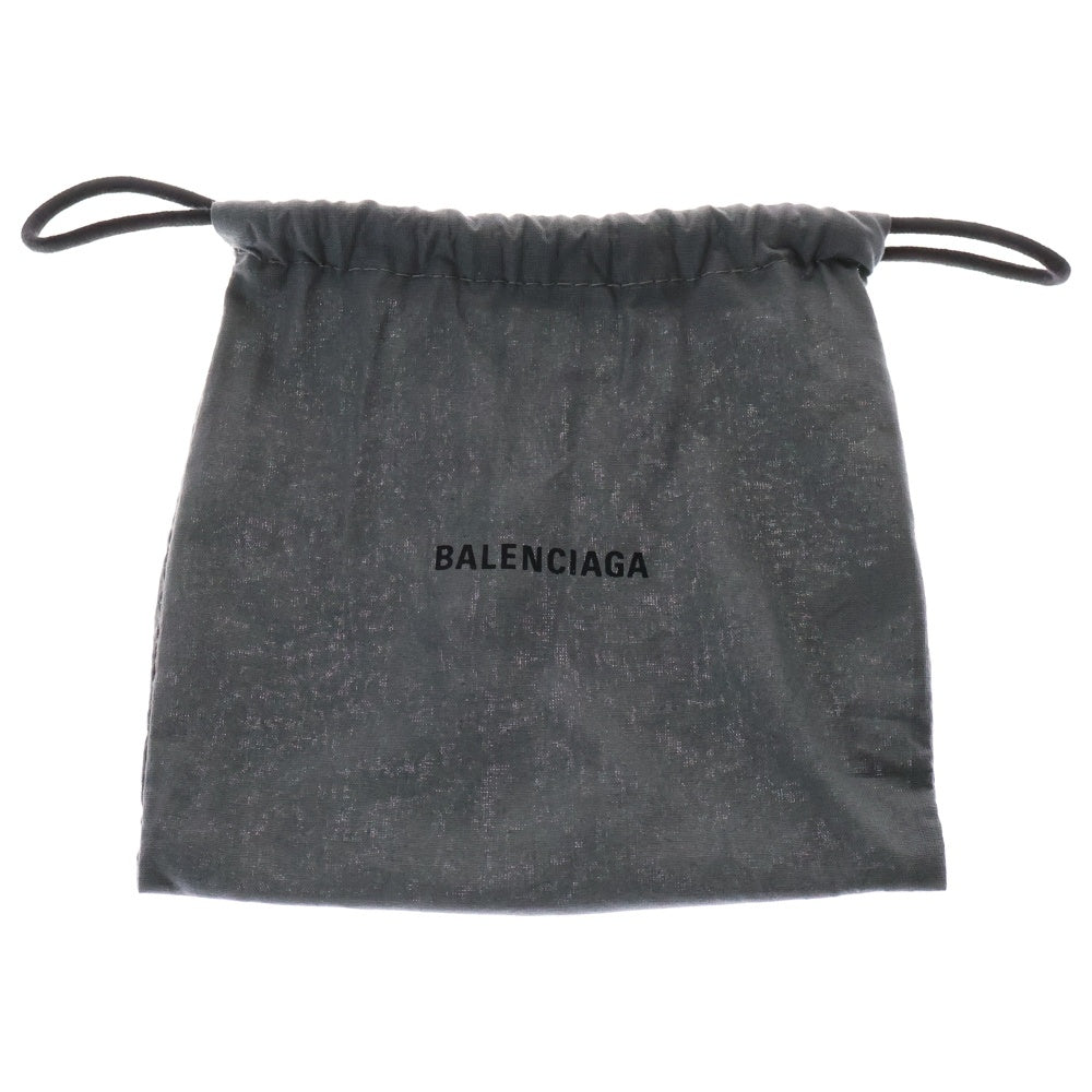BALENCIAGA(バレンシアガ) ルカゴール ハートミニ チェーンショルダーバッグ ミニバッグ ブラック シルバー金具 レザー 722781