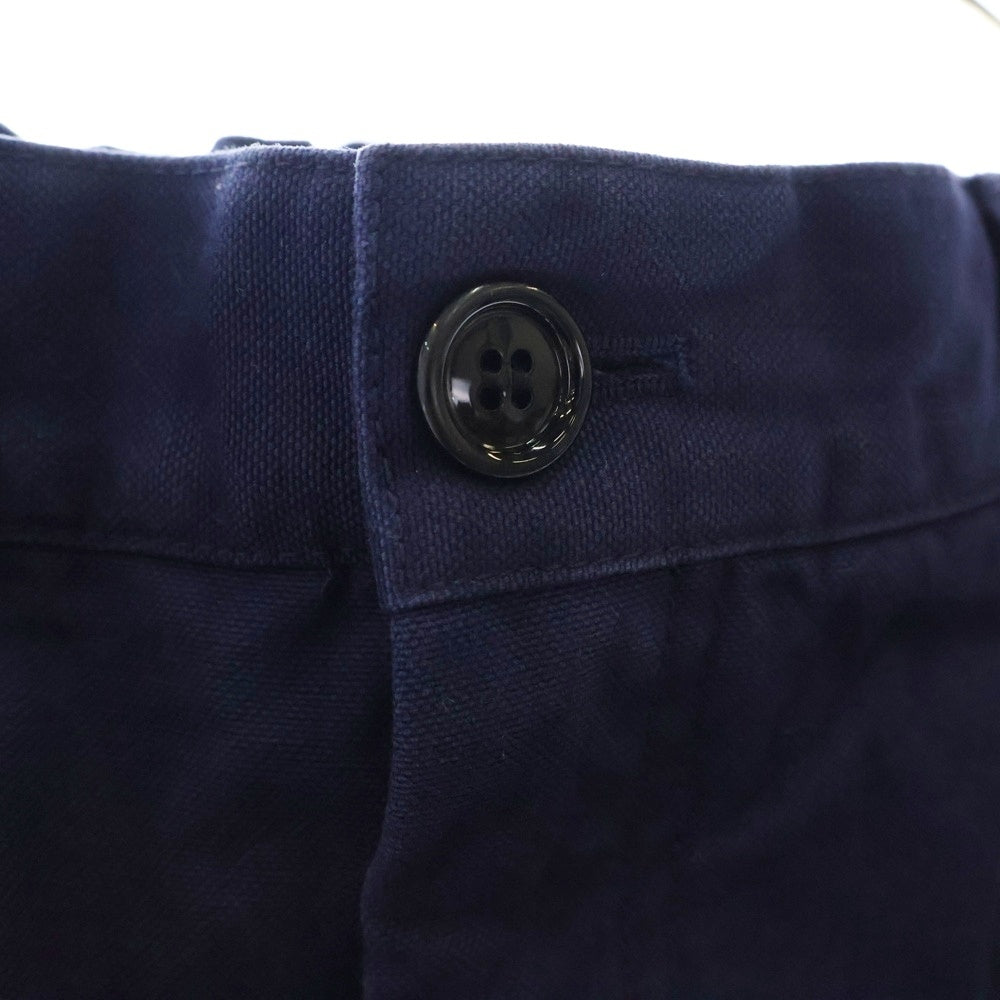 GUCCI(グッチ) 22SS サイドワッペンコットンパンツ ネイビー 44 669182
