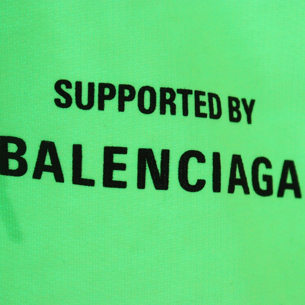 BALENCIAGA(バレンシアガ) WFP 2020 フーディ パーカー ライトグリーン コットン S 600583