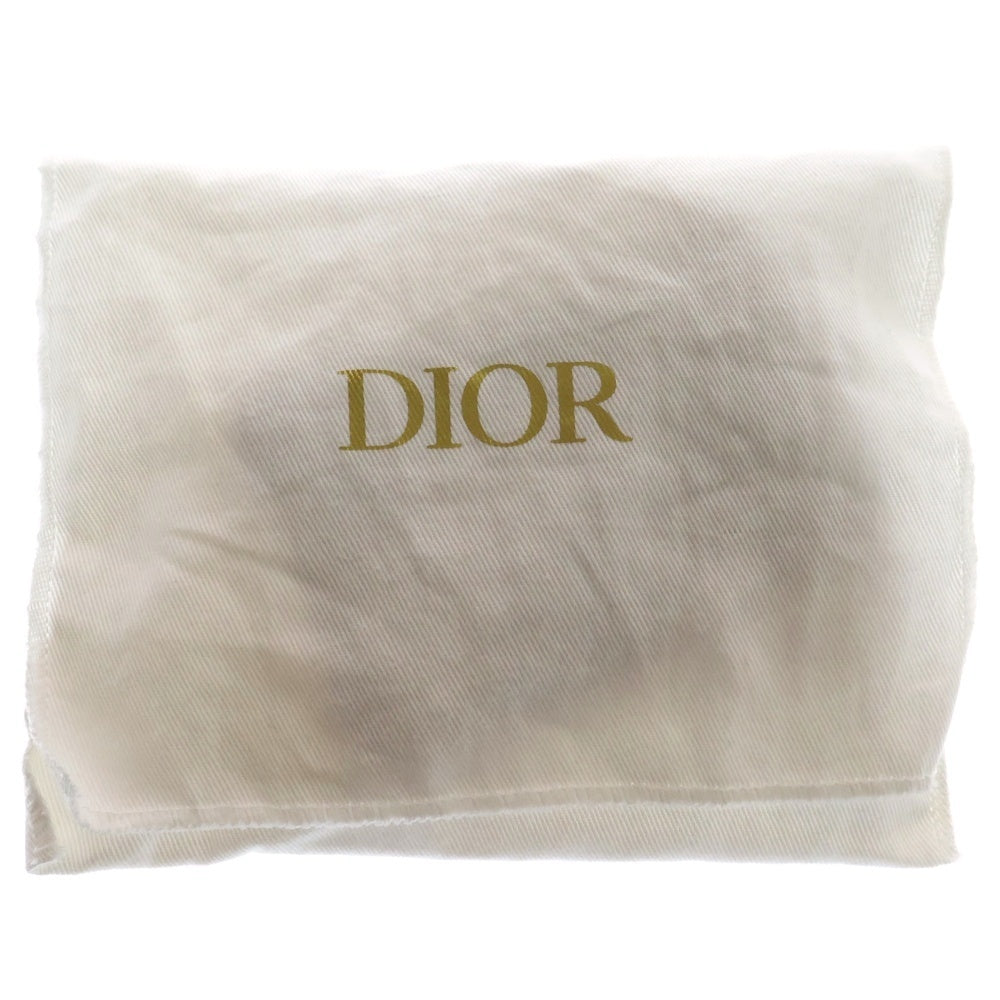 Christian Dior(クリスチャンディオール) レディディオール ボヤージュ ジップコインケース コンパクトウォレット ピンク ラムスキン ゴールド金具 S0985ONMJ_M49P