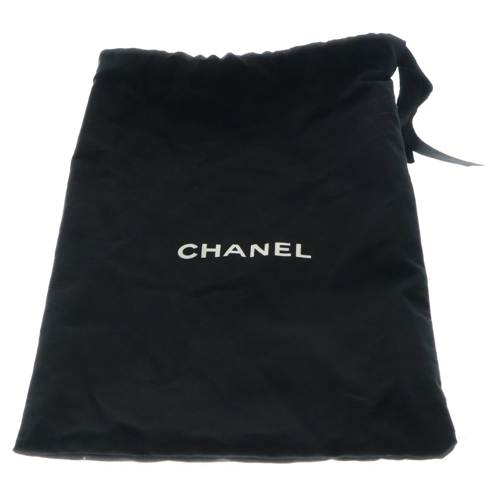 CHANEL(シャネル) ココマーク チェーンウォレットポーチ ショルダーウォレット ショルダーバッグ ブラック シルバー金具 キャビアスキン A48654