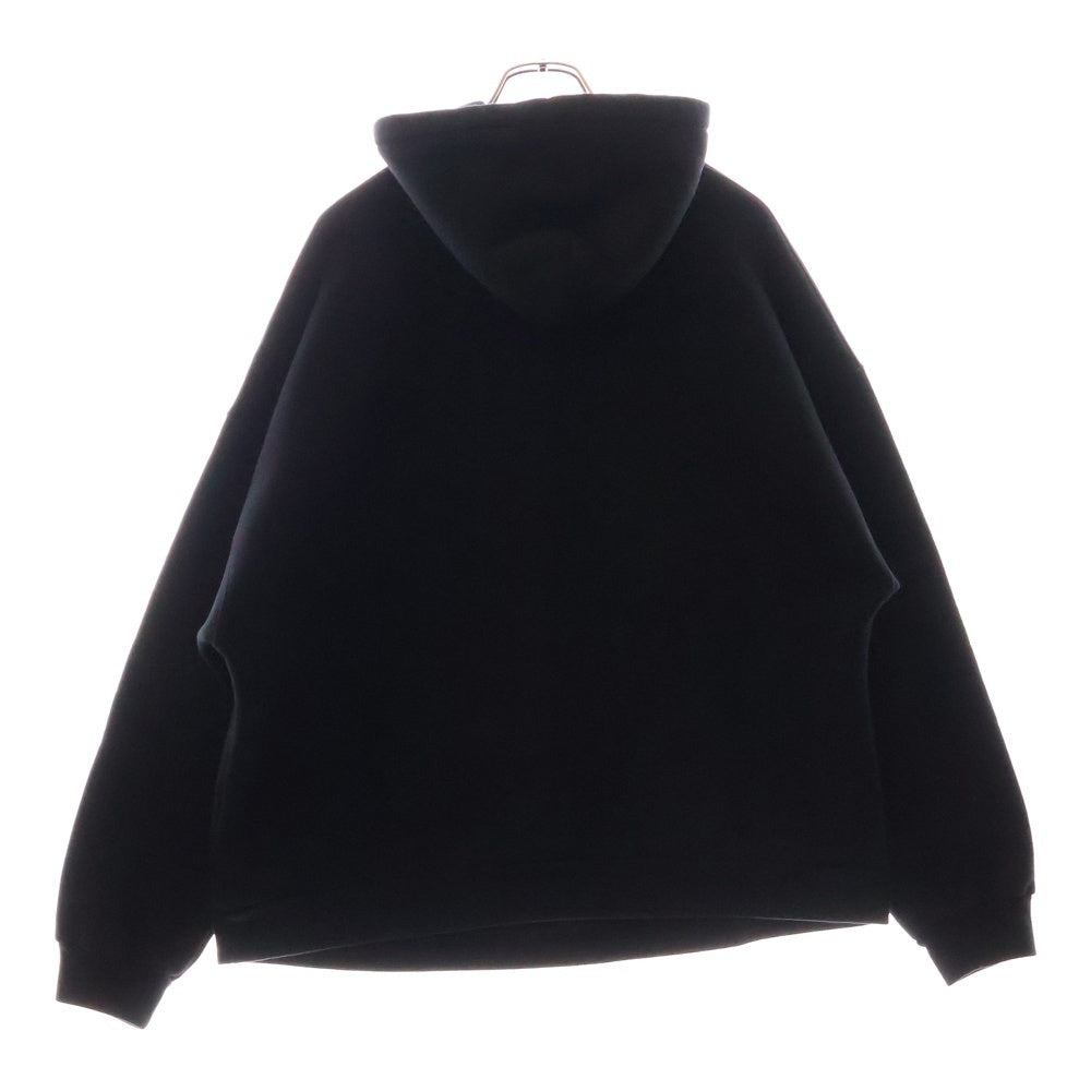 BALENCIAGA(バレンシアガ) 22SS SLIME HOODIE WIDE FIT スライムペイントロゴ プルオーバー パーカー ワイドフィット オーバーサイズフーディー ブラック 674986 TLVF2