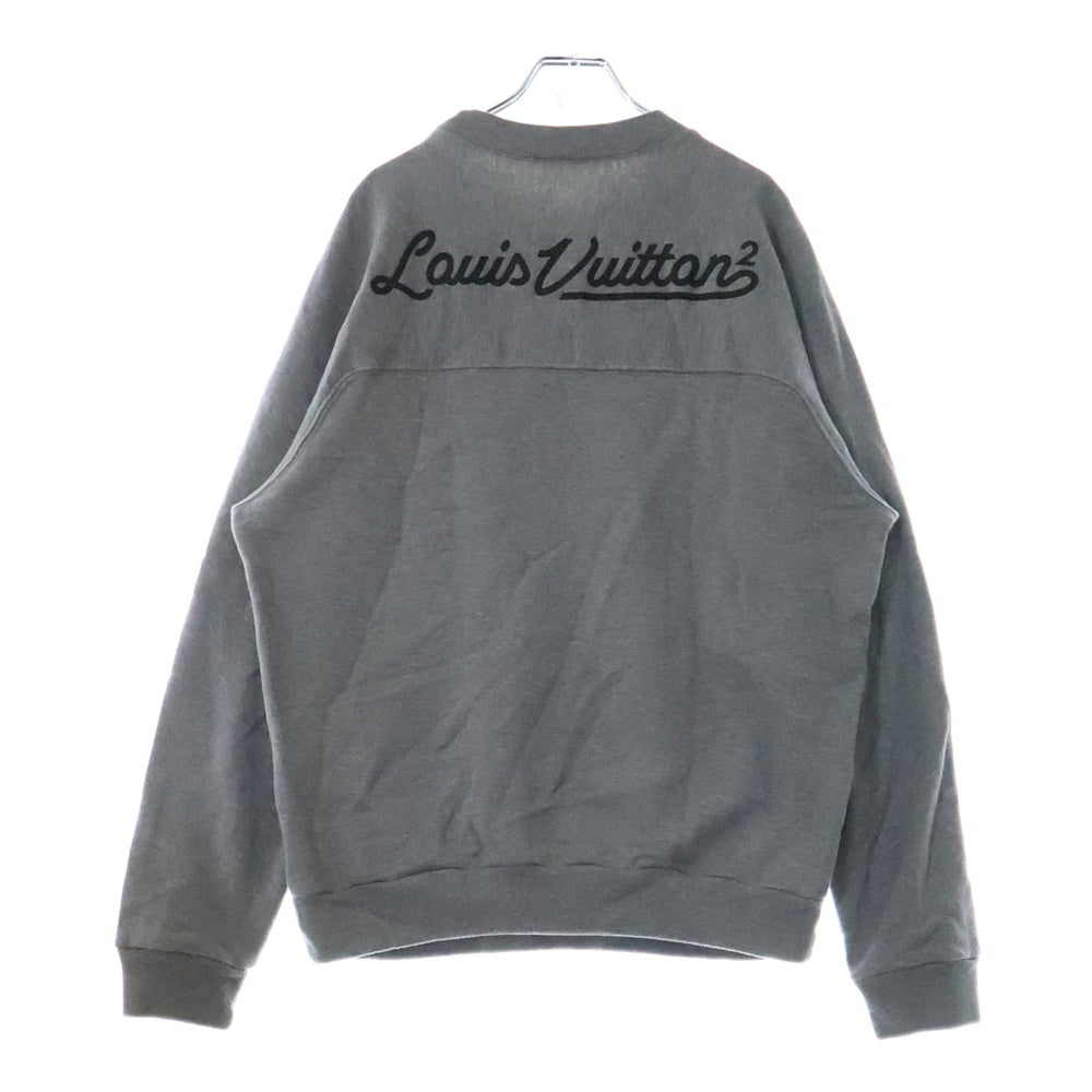 LOUIS VUITTON(ルイヴィトン) 22SS ×NIGO LV MADE ニゴ クルーネックスウェットトレーナー グレー HMY02WUYR