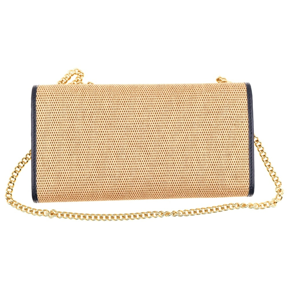 GUCCI(グッチ) ホースビット1955 チェーンウォレット キャンバス×レザー ベージュ チェーンショルダー 621888