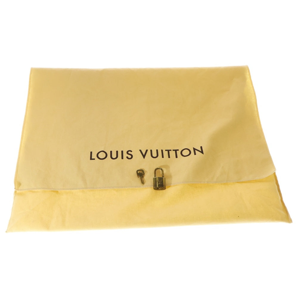 LOUIS VUITTON(ルイヴィトン) ダミエ アルマPM PVC×レザー ハンドバッグ ブラウン N51131