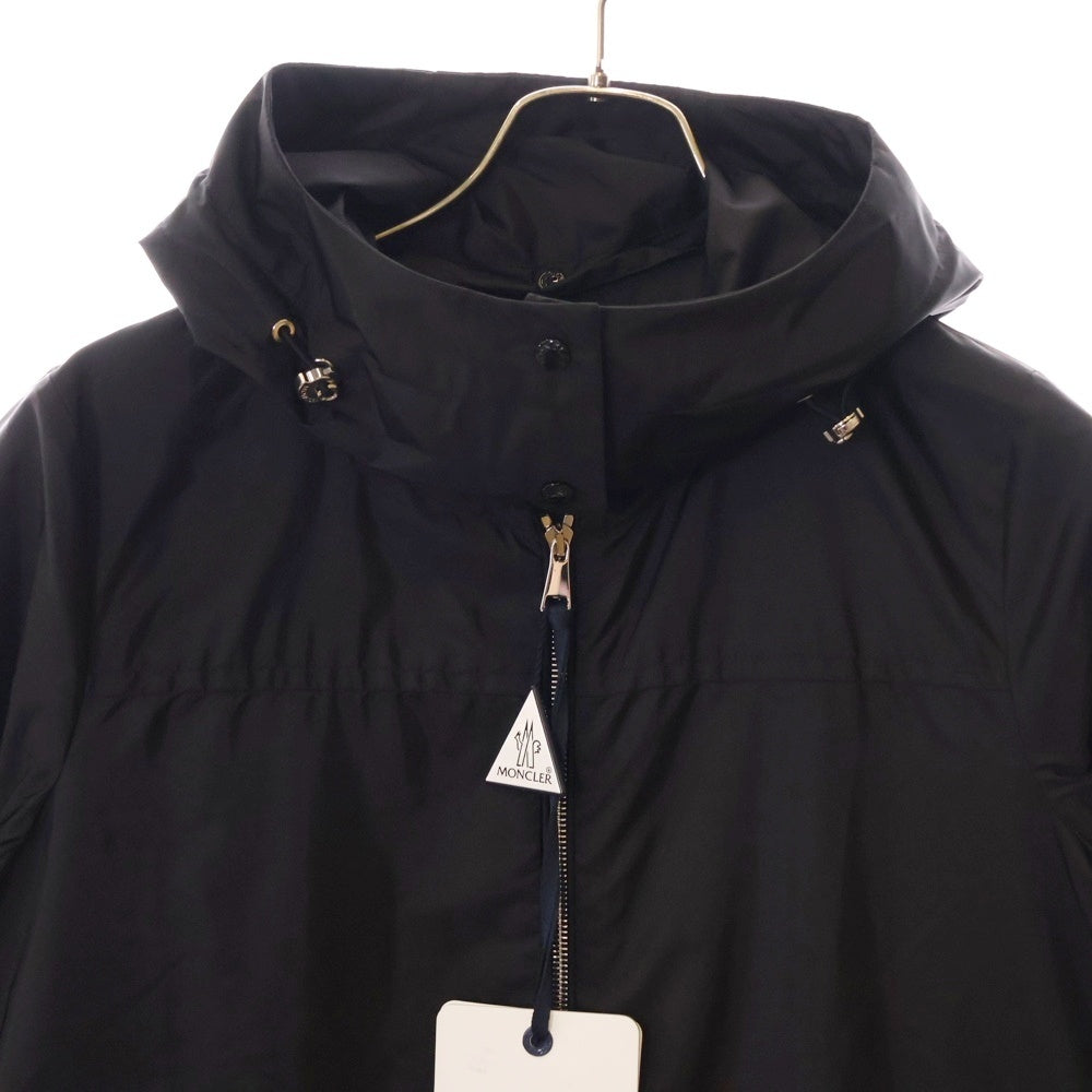 MONCLER(モンクレール) BABBA ロータス ナイロンジャケット ショートコート パーカー ブラック ナイロン 46126.85 54155/999