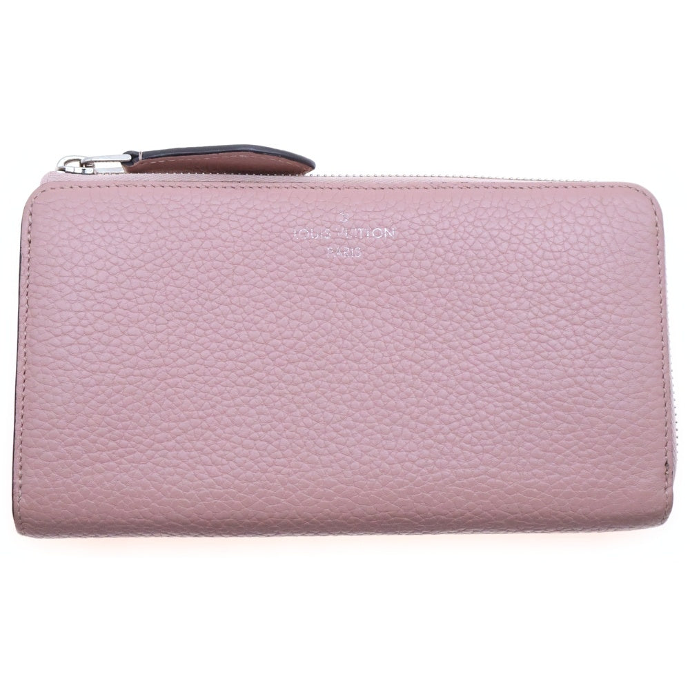 LOUIS VUITTON(ルイヴィトン) ポルトフォイユ・コメット 長財布 ロングウォレット シルバー金具 レザー マグノリア ピンク M63103
