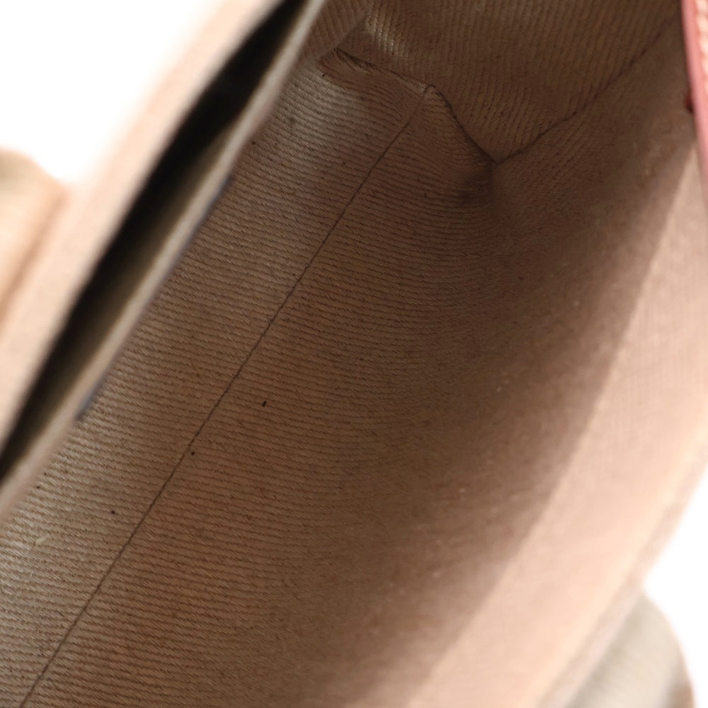 Chloe(クロエ) WOODY ウッディミニ トート キャンバス レザー ショルダーバッグ ベージュ/ブラウン レディース CHC22AS397I2690U