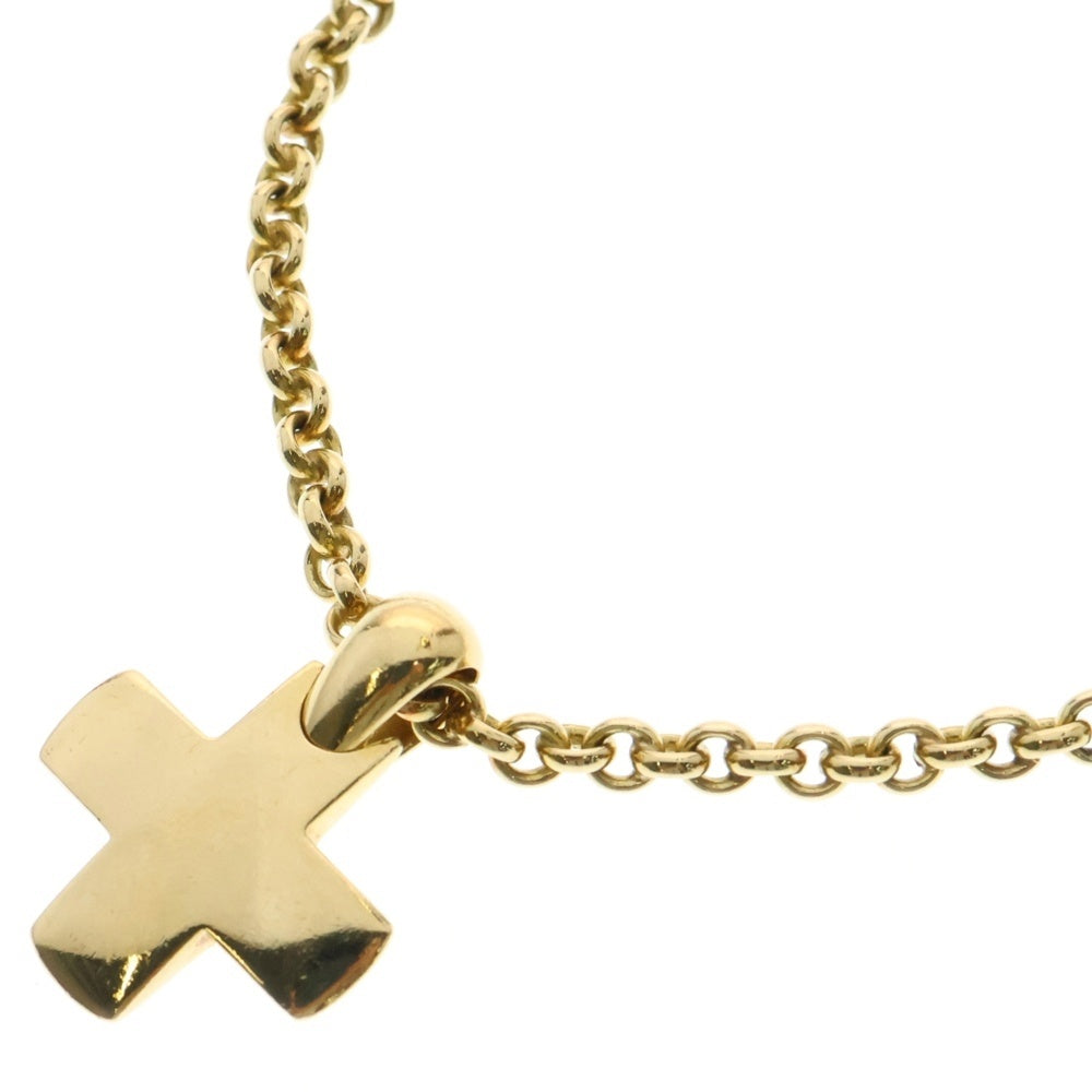 Pomellato(ポメラート) クロス チェーン ネックレス 18Kt YG イエローゴールド ジュエリー アクセサリー