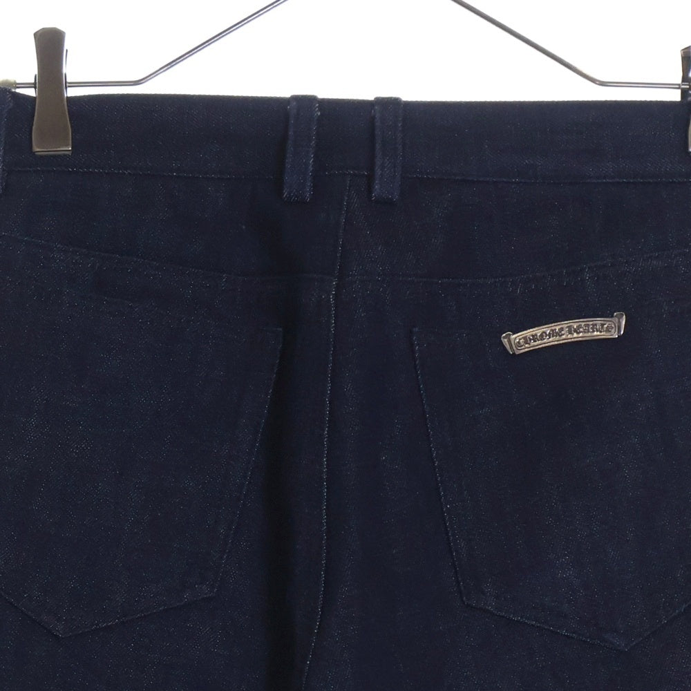 CHROME HEARTS(クロムハーツ) DENIM STRAIGHT PANTS 5POCKET デニムストレートパンツ 5ポケットインディゴ/シルバー