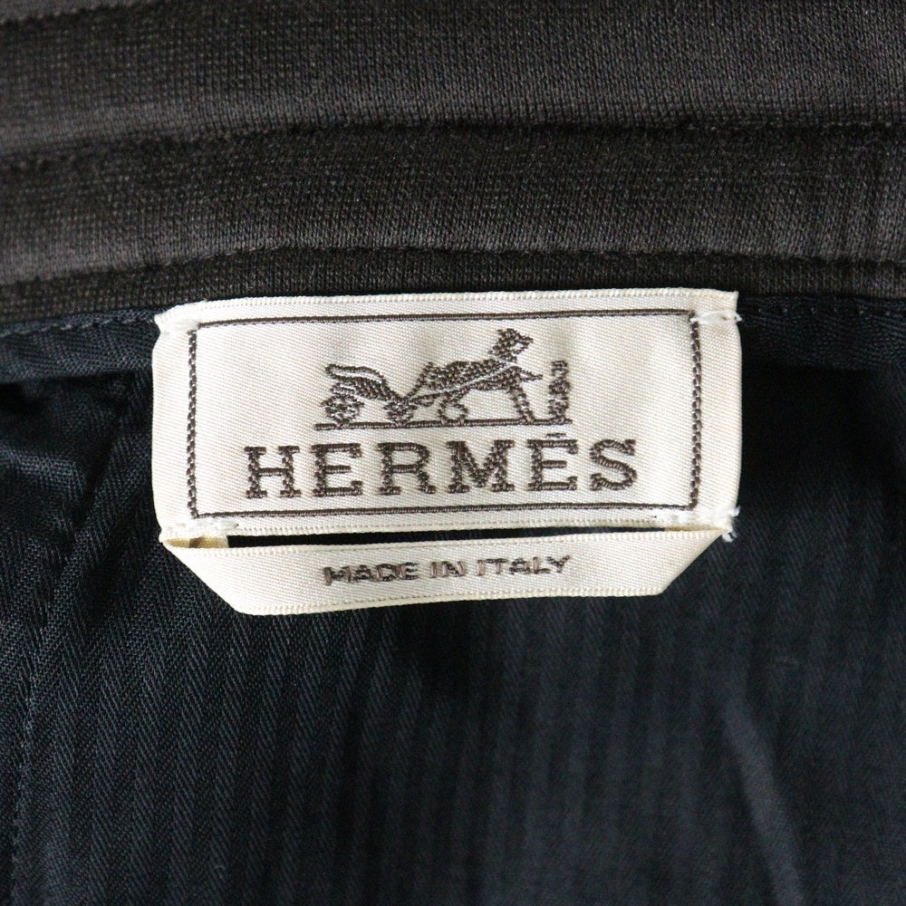 HERMES(エルメス) セリエボタン スウェット トラック ジョガーパンツ ブラウン 36512100