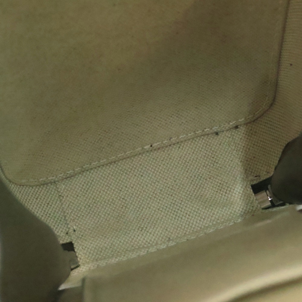 BOTTEGA VENETA(ボッテガヴェネタ) ゲッタウェイ フォンポーチ ミニショルダーバッグ グリーン カーキ カーフレザー シルバー金具