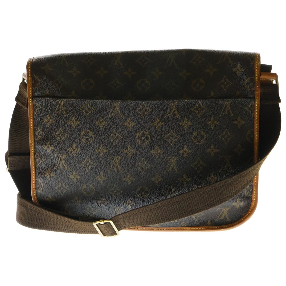 LOUIS VUITTON(ルイヴィトン) モノグラム メッセンジャー ボスフォール GM ショルダーバッグ メッセンジャーバッグ ブラウン ゴールド金具 レザー×PVC M40105