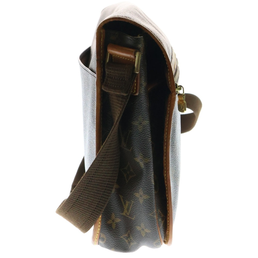 LOUIS VUITTON(ルイヴィトン) モノグラム メッセンジャー ボスフォール GM ショルダーバッグ メッセンジャーバッグ ブラウン ゴールド金具 レザー×PVC M40105