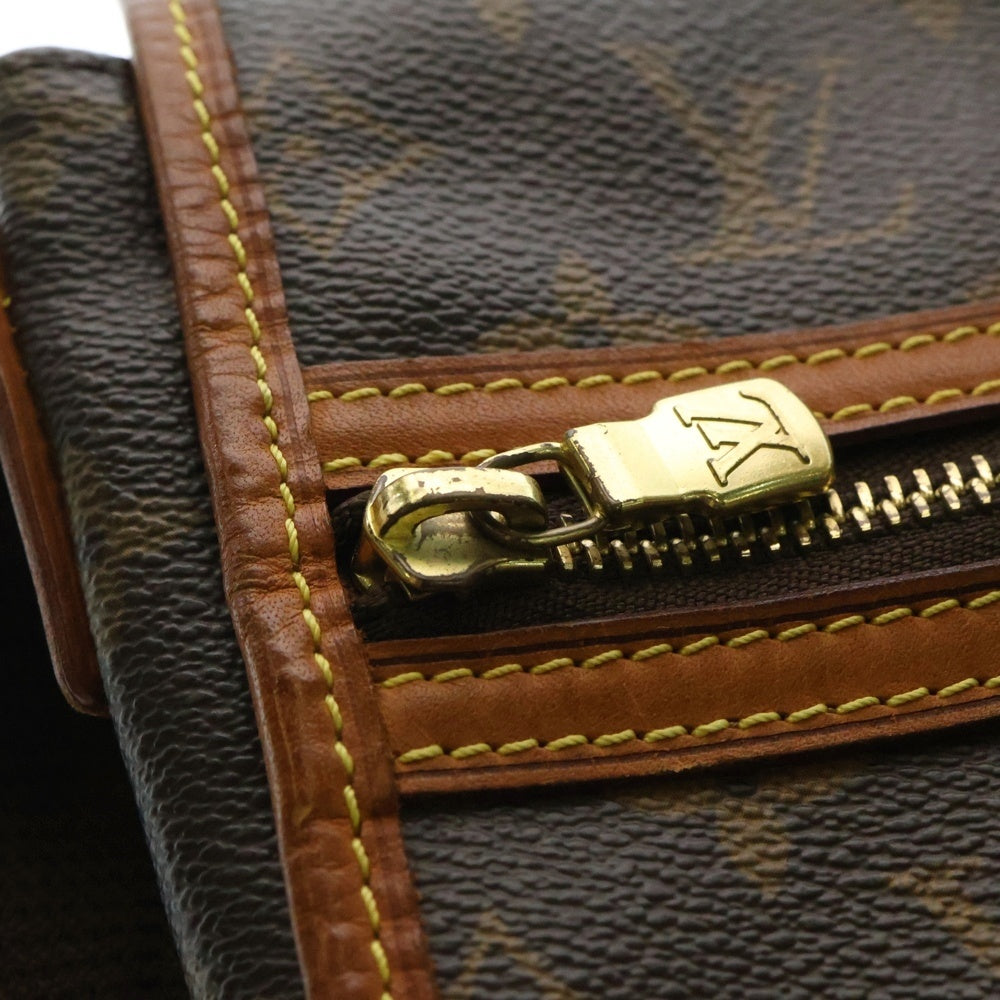 LOUIS VUITTON(ルイヴィトン) モノグラム メッセンジャー ボスフォール GM ショルダーバッグ メッセンジャーバッグ ブラウン ゴールド金具 レザー×PVC M40105