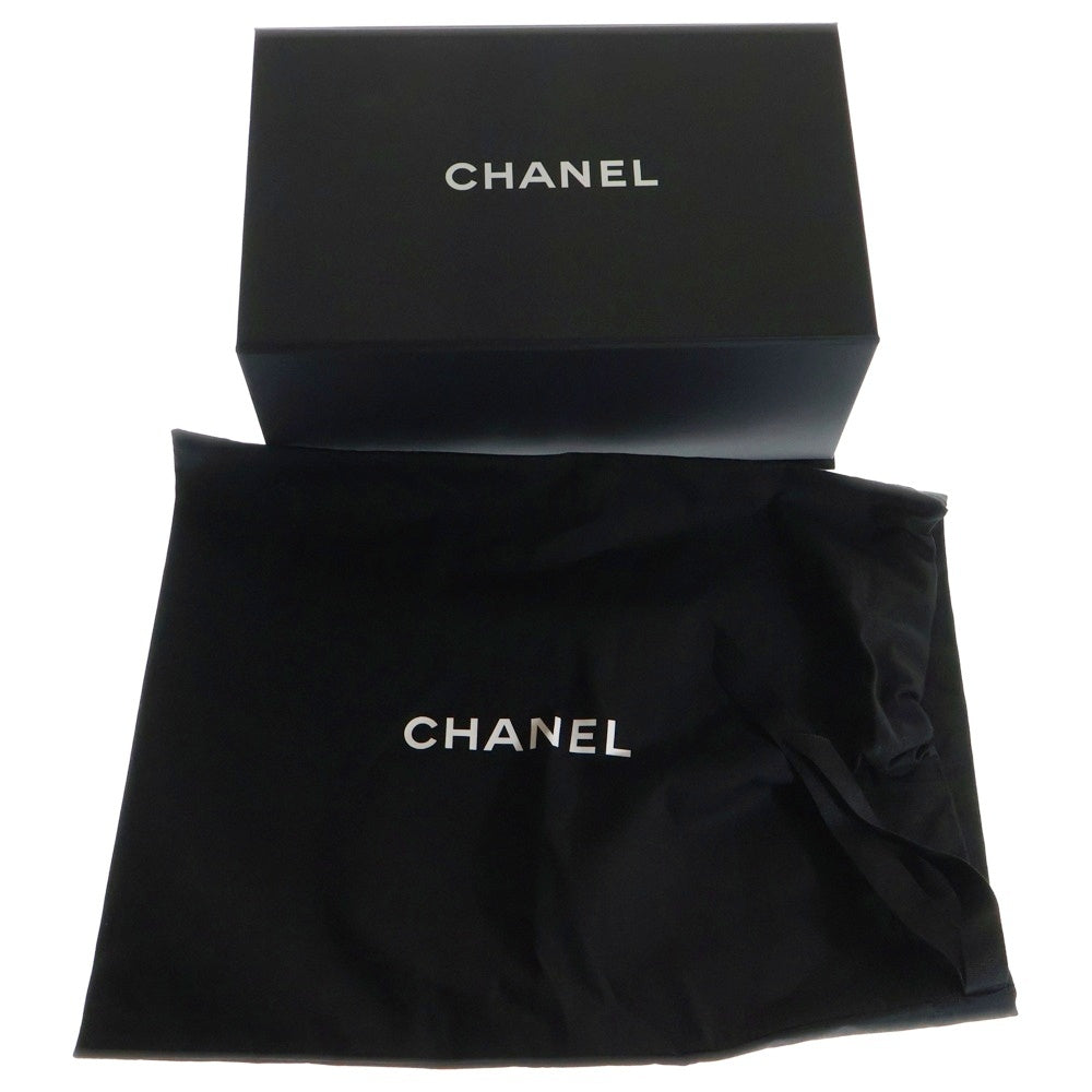 CHANEL(シャネル) ミニマトラッセ 20 チェーンショルダーバッグ ブラック ラムスキン ゴールド金具 A69900