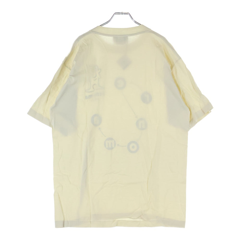 renoma(レノマ) ロゴプリント 半袖Tシャツ カットソー アイボリー