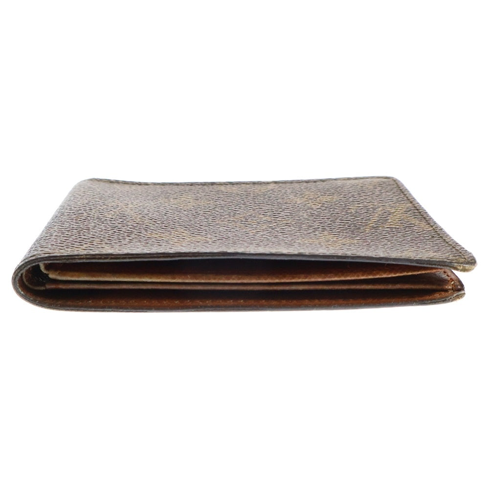 LOUIS VUITTON(ルイヴィトン) モノグラム ポルトビエ カルト9 二つ折り財布 カードケース 名刺入れ ウォレット ブラウン PVC M60930