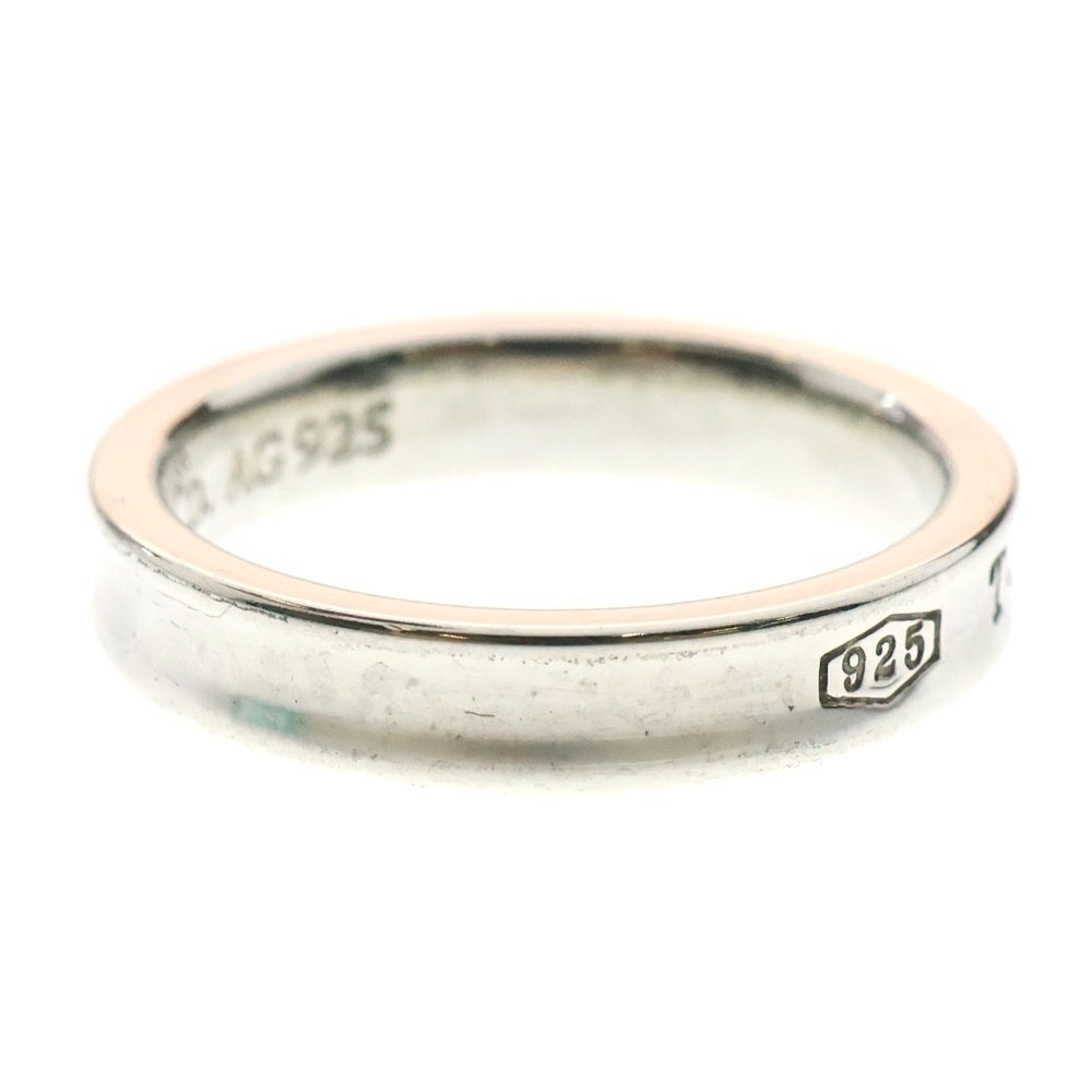 TIFFANY&Co(ティファニー) ナローリング 指輪 シルバー 13号 Ag925 4.0g