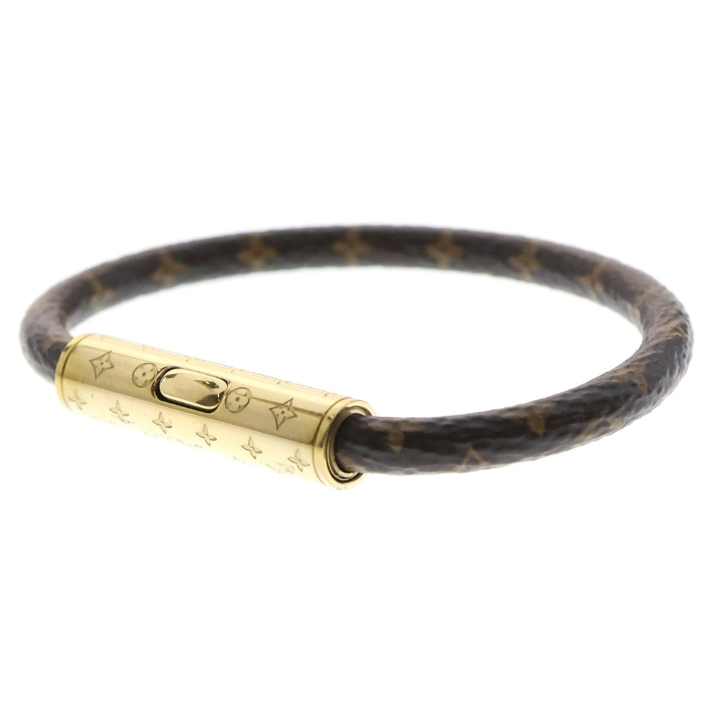 LOUIS VUITTON(ルイヴィトン) モノグラム ブラスレ LVコンフィデンシャル ブレスレット ゴールド金具 ブラウン M6334F
