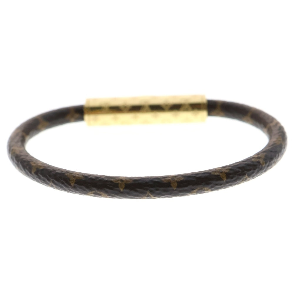 LOUIS VUITTON(ルイヴィトン) モノグラム ブラスレ LVコンフィデンシャル ブレスレット ゴールド金具 ブラウン M6334F