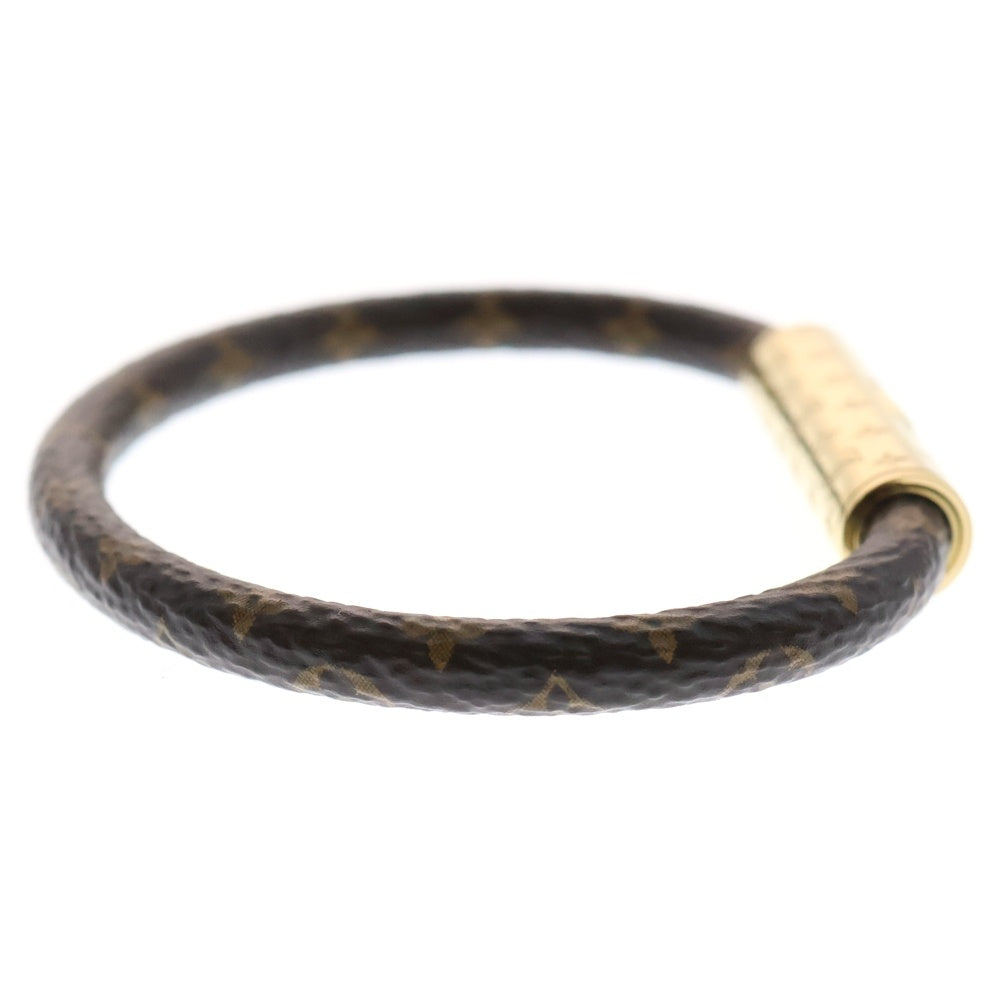 LOUIS VUITTON(ルイヴィトン) モノグラム ブラスレ LVコンフィデンシャル ブレスレット ゴールド金具 ブラウン M6334F