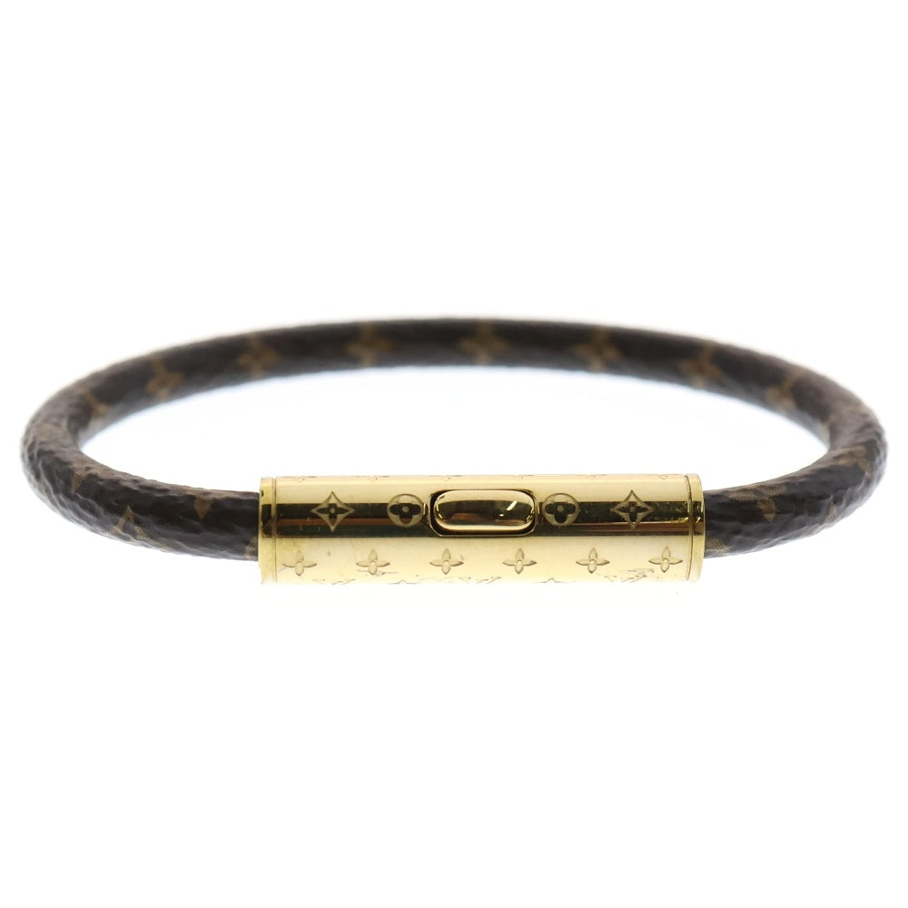 LOUIS VUITTON(ルイヴィトン) モノグラム ブラスレ LVコンフィデンシャル ブレスレット ゴールド金具 ブラウン M6334F
