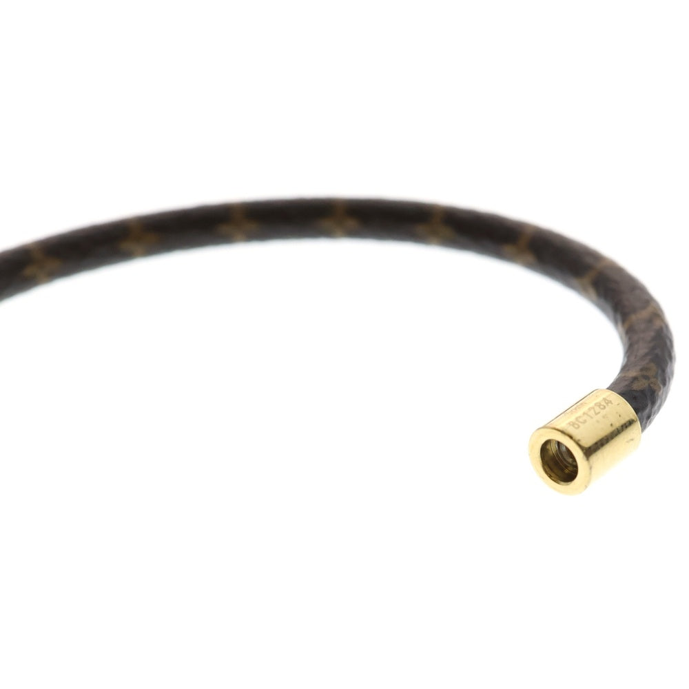 LOUIS VUITTON(ルイヴィトン) モノグラム ブラスレ LVコンフィデンシャル ブレスレット ゴールド金具 ブラウン M6334F