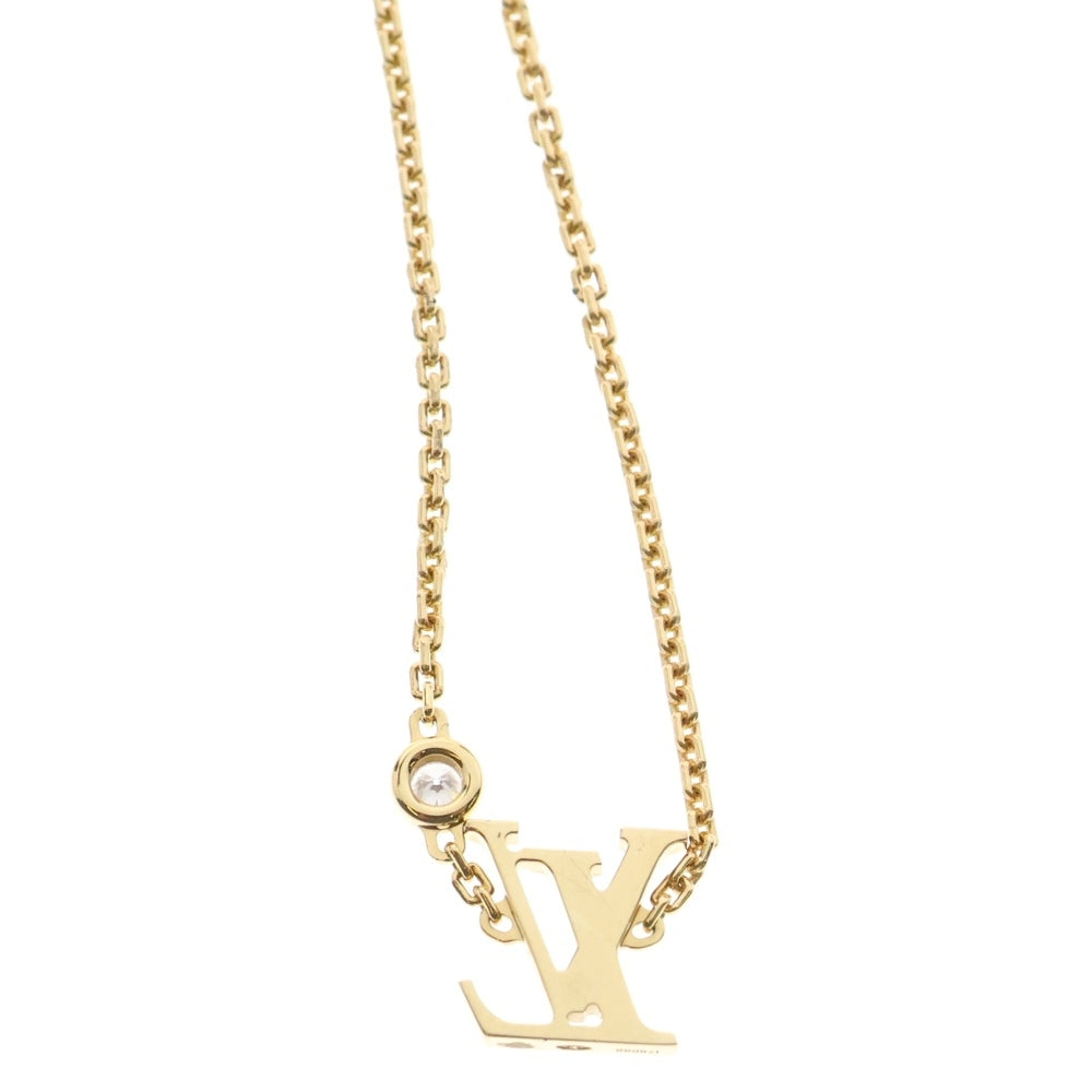 LOUIS VUITTON(ルイヴィトン) パンダンティフ イディール ブロッサム 1P ダイヤモンド ネックレス Au750YG Q93626 イエローゴールド ジュエリー アクセサリー