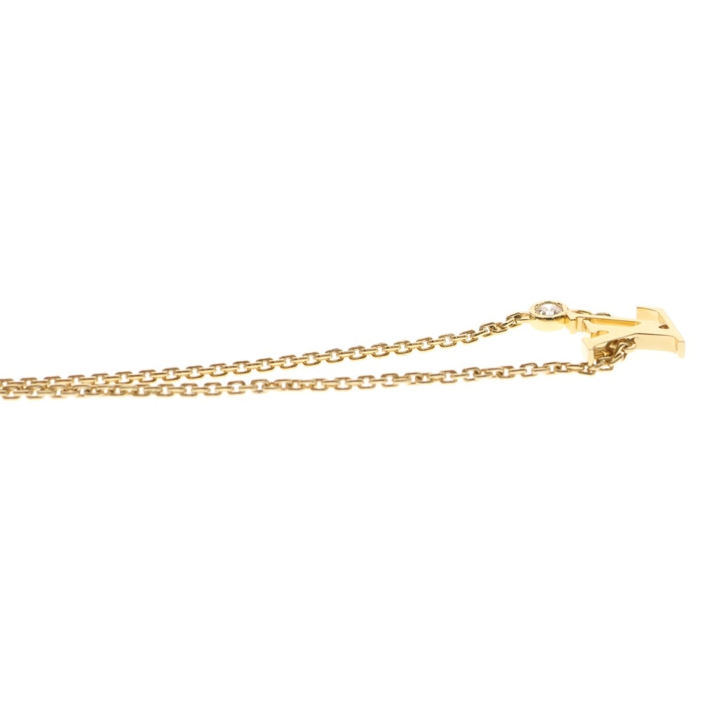 LOUIS VUITTON(ルイヴィトン) パンダンティフ イディール ブロッサム 1P ダイヤモンド ネックレス Au750YG Q93626 イエローゴールド ジュエリー アクセサリー