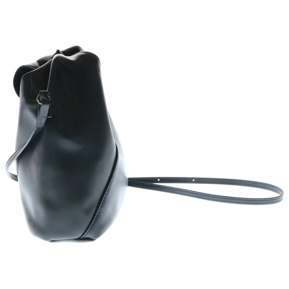MM6 Maison Margiela(エムエムシックスメゾンマルジェラ) ジャパニーズ 2WAYバッグ ショルダーバッグ ハンドバッグ ポシェット レザー ブラック
