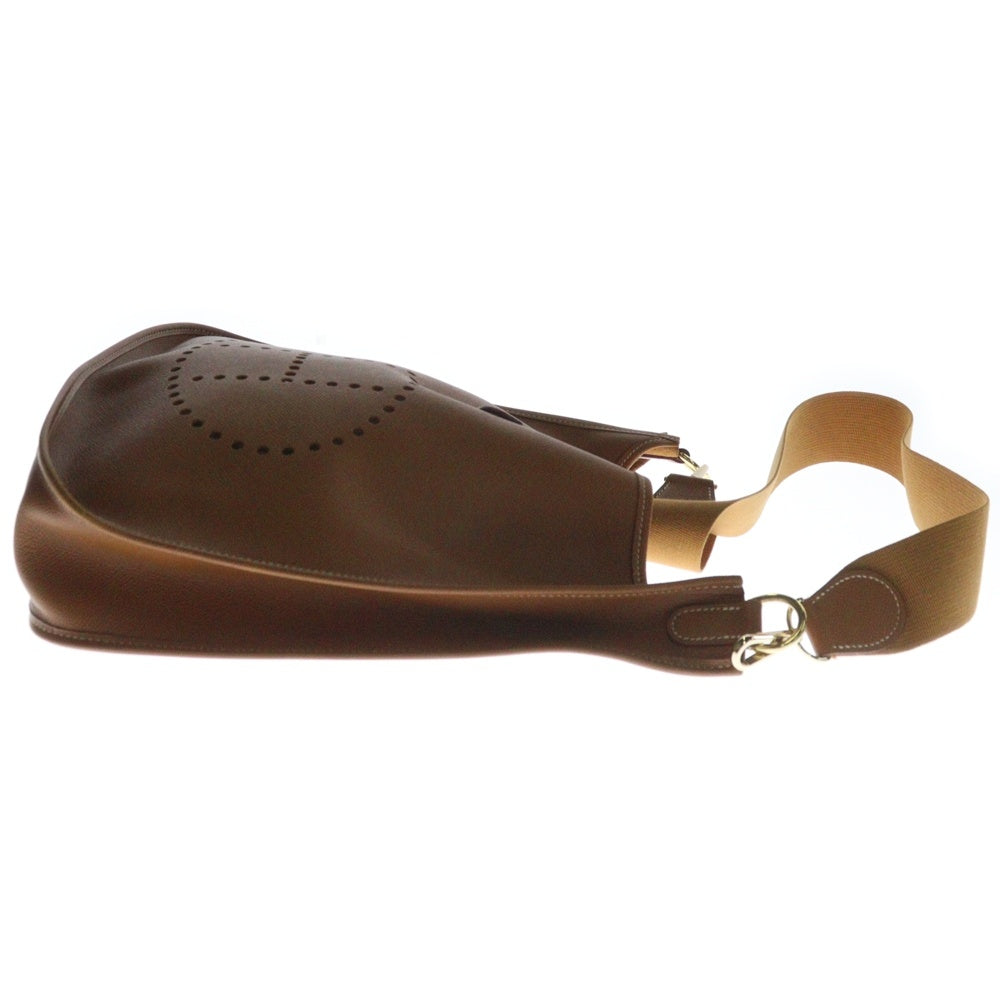 HERMES(エルメス) エブリンGM ショルダーバッグ ゴールド ブラウン ゴールド金具 トゴ #A刻印