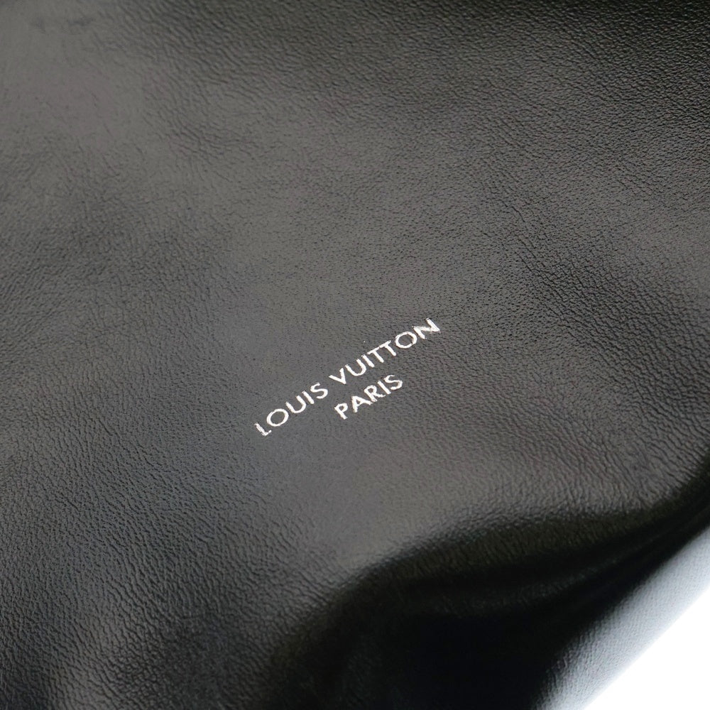 LOUIS VUITTON(ルイヴィトン) モノグラム キャリーオールカーゴ バイブPM 2WAY レザーショルダーバッグ ハンドバッグ ブラック M24861