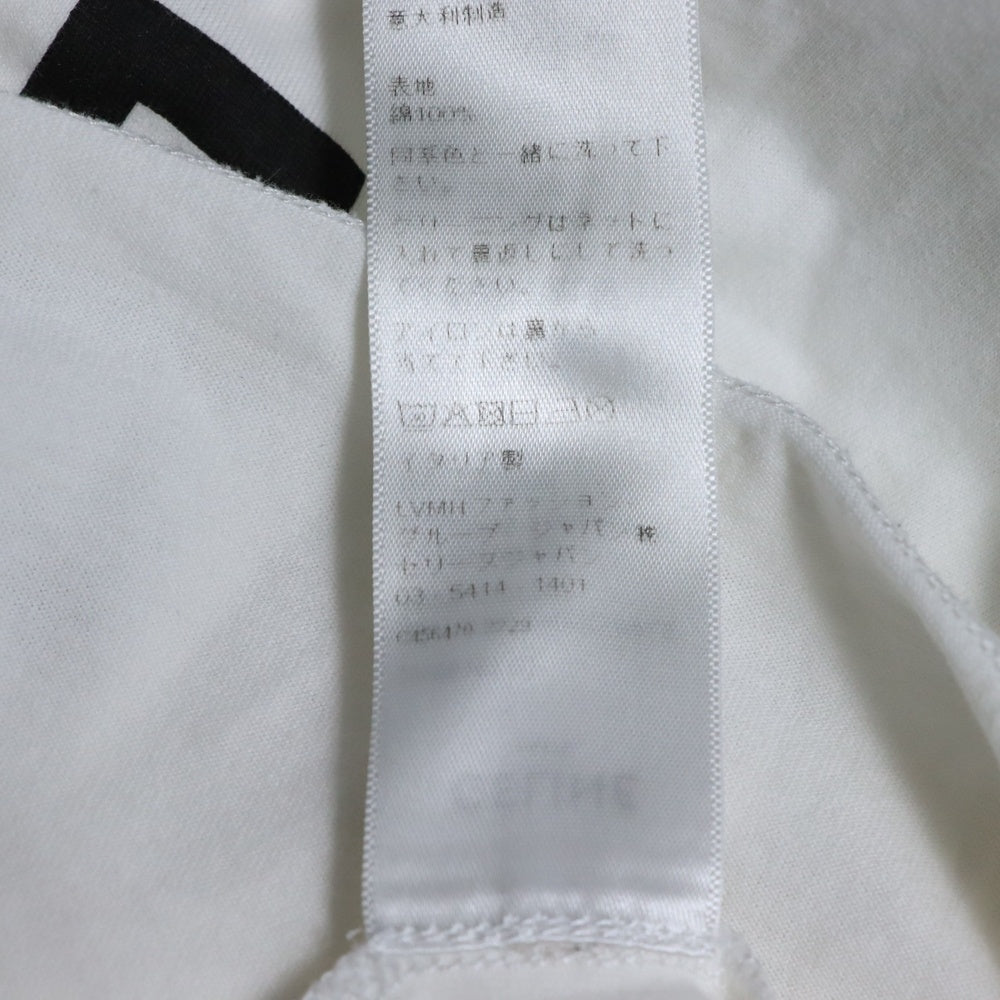 CELINE(セリーヌ) フロントロゴ ルーズ ショートスリーブ カットソー 半袖 Tシャツ ホワイト 2X681671Q