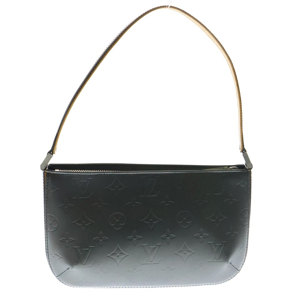 LOUIS VUITTON(ルイヴィトン) モノグラムマット ファウラー ハンドバッグ ワンショルダーバッグ ミニバッグ メタリックブラック シルバー金具 M55145