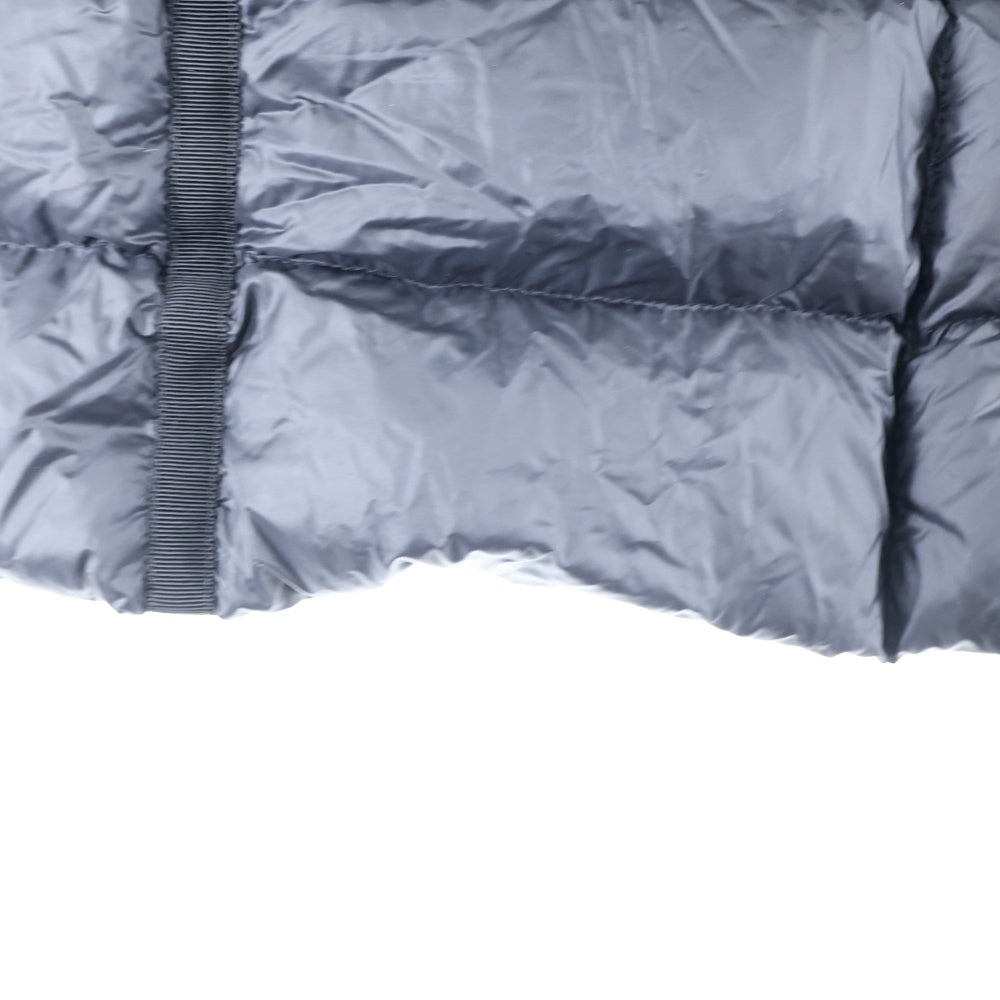 MONCLER(モンクレール) 21AW エルミンヌ ファーフーデッド ジップアップ ダウンジャケット コート ブラック レディース G20931C51601 53048